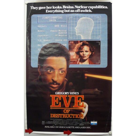 EVE OF DESTRUCTION 1991 Gregory Hines, and Renee Soutenduk - Picture 1 of 1